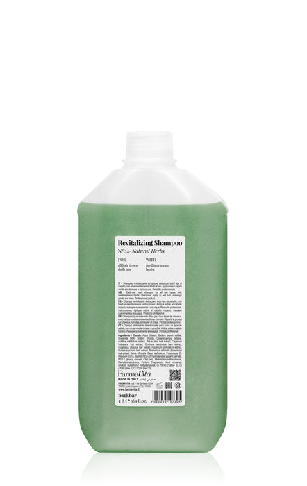 Backbar - Revitalize Shampoo No.4 / Natural Herbs 5000ml