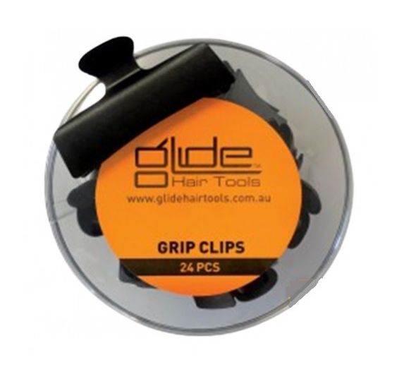 Glide - Grip Clips 23pk / Black