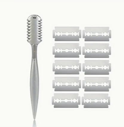 Thinning Razor Comb - Stainless steel