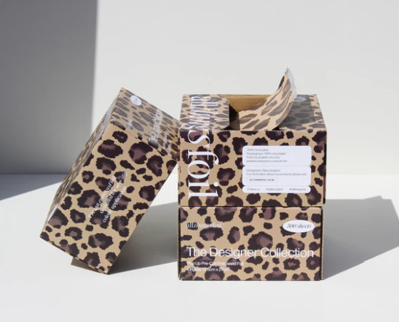 All Things Foil - Designer Leopard Original Pop Up Foil 12.5cm x 27cm