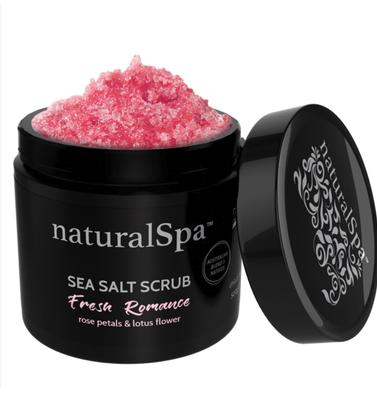Natural Spa - Fresh Romance Sea Salt Scrub 250g