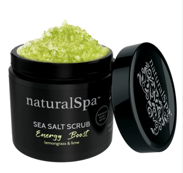 Natural Spa - Energy Boost Sea Salt Scrub 250g