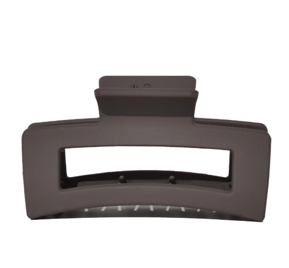Avela - Rectangle Large Claw Clip 11cm Stone