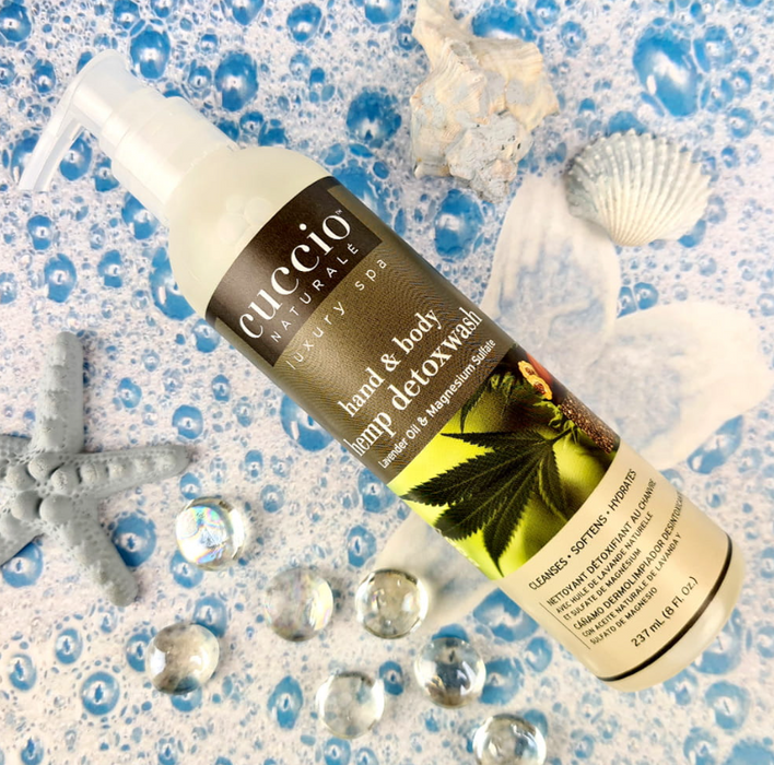 Cuccio - Hemp Detox Hand & Body Wash 237ml