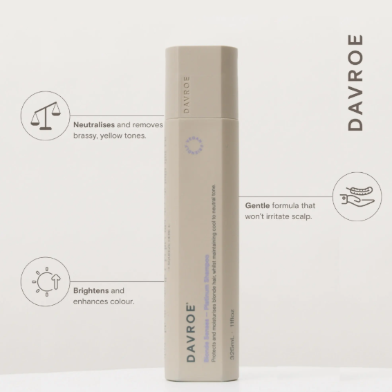 Davroe - Blonde Senses Platinum Shampoo 325ml
