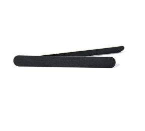 Natural Look - Black Emery Board x2 100/180