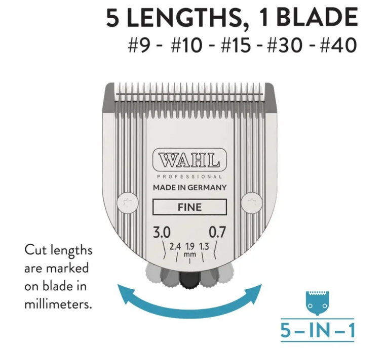 Wahl - 5 in 1 Clipper Blade Set