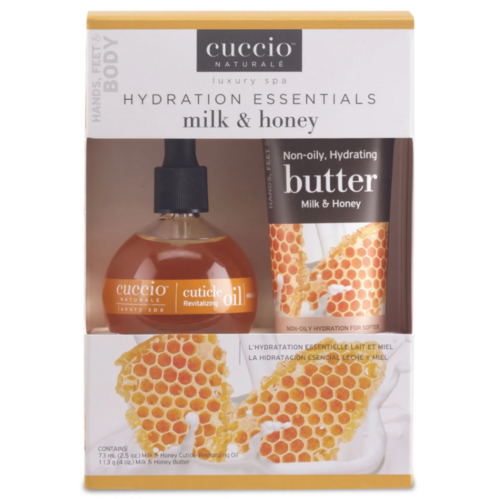Cuccio - Milk & Honey Hydration Kit
