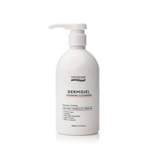 Natural Look - Dermojel Foaming Cleanser 500ml
