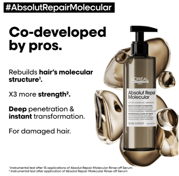 L'Oréal Professionnel - Absolut Repair Molecular Liquid Rinse Off Serum 250ml