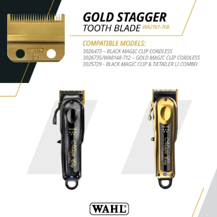 Wahl - Magic Clip Cordless Gold Blade Set