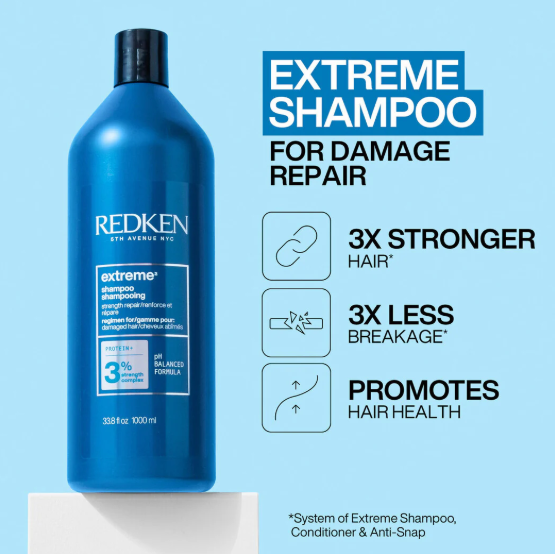 Redkin - Extreme Strengthening Shampoo 1 Litre