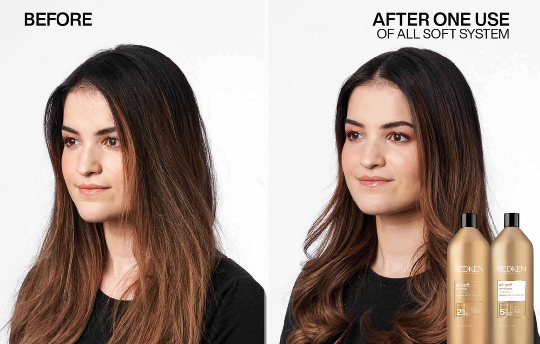 Redken - All Soft Shampoo With Argan Oil 1 Litre