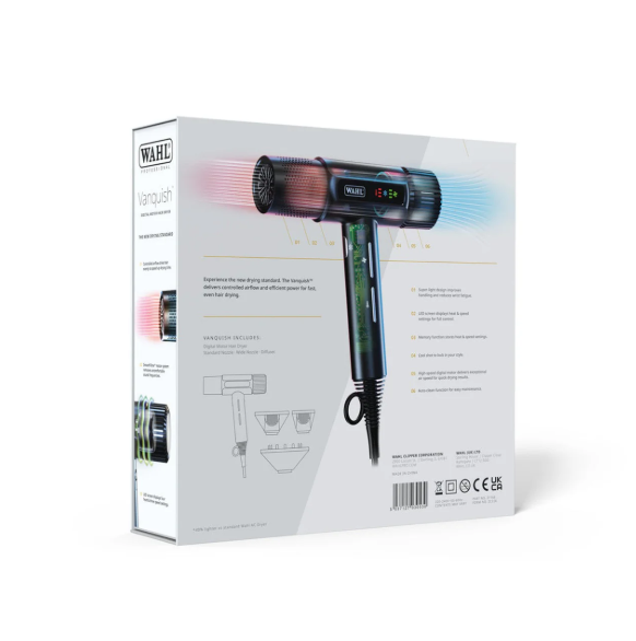 Wahl - Vanquish T-Shaped Dryer - Black