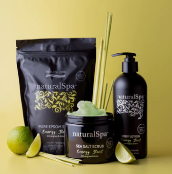 Natural Spa - Plant Extracts Energy Boost Gift Pack