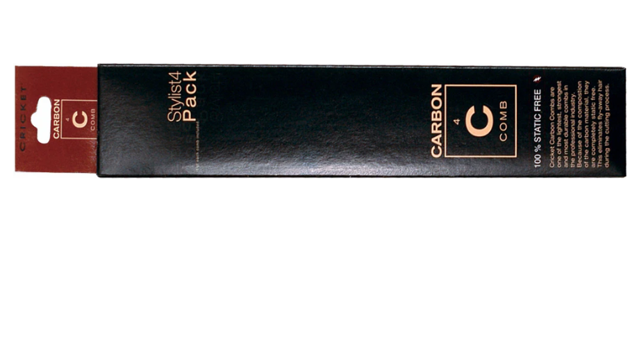 Cricket - Carbon Comb Stylist 4pc Pack - 1 of each style
