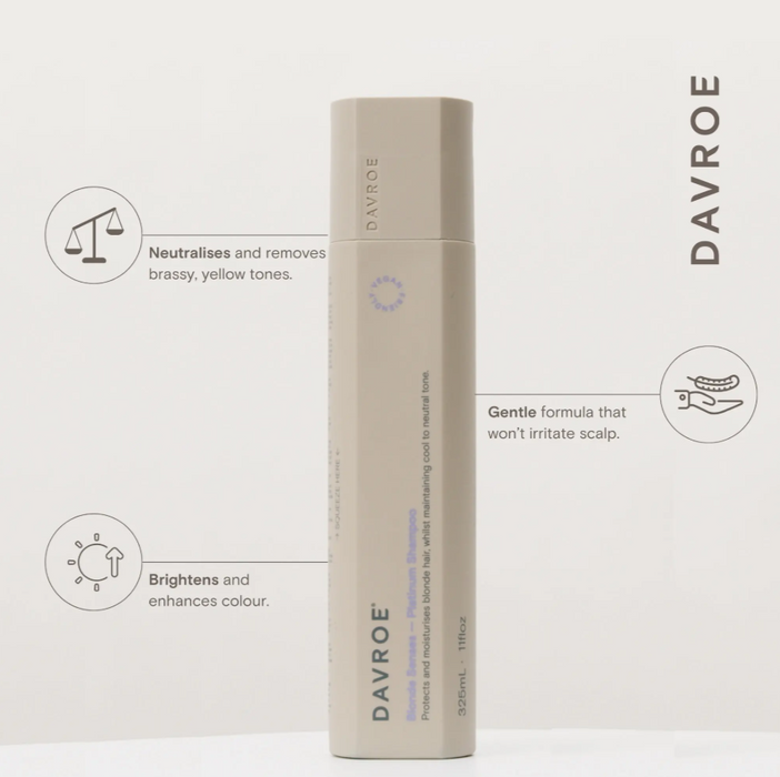 Davroe - Blonde Senses Platinum Shampoo 1000ml