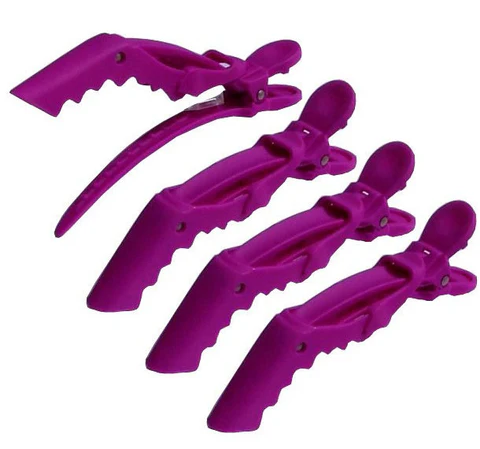 Mega-Grip - Crocodile Clips 6pk / Purple