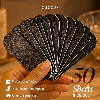 Cuccio - Black Pedi File 80gt Refills 50pk