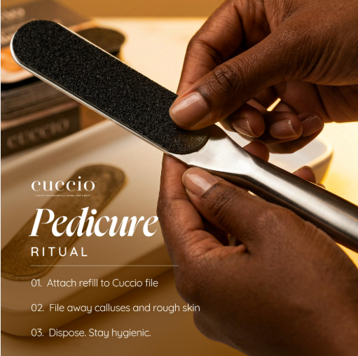 Cuccio - Black Pedi File 80gt Refills 50pk
