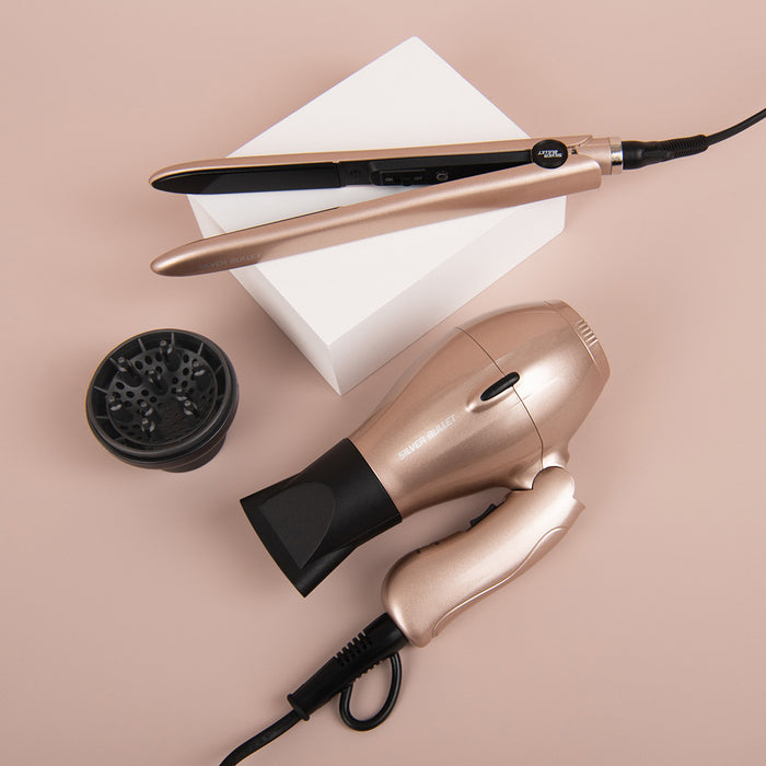 Silver Bullet -  Styleaway Hair Dryer and Straightener Travel Set