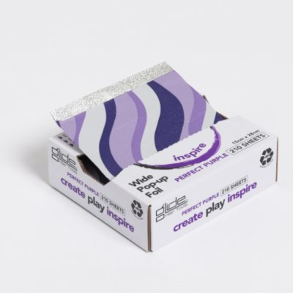 Glide - Pop Up Perfect Purple Foil Box 210pc