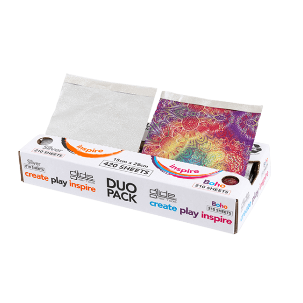 Glide - Boho Wide Pop-up Foil Duo Pack 420pc