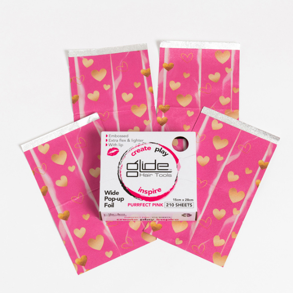 Glide - Pop-Up Foil Perfect Pink Box 210pc