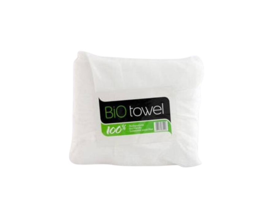Bio Towel - White Disposable Towels 50pk