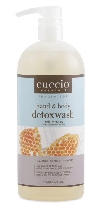 Cuccio - Milk & Honey with Magnesium Sulfate Detox Wash 946ml