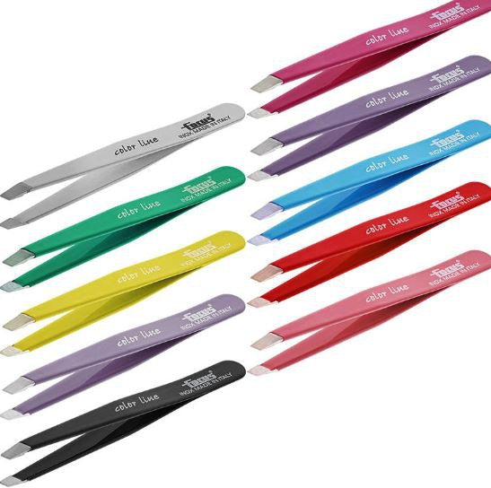 Focus - Slanted Tweezers / Various Colours
