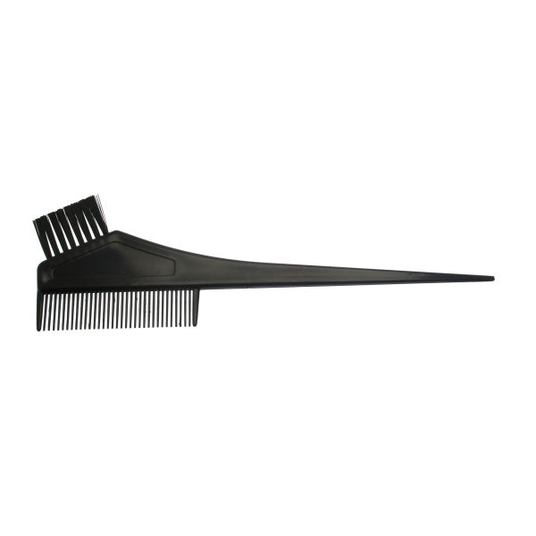 Small Tint Brush with Comb / Black