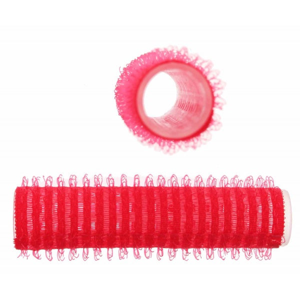 Red 13mm Velcro Rollers 12pk