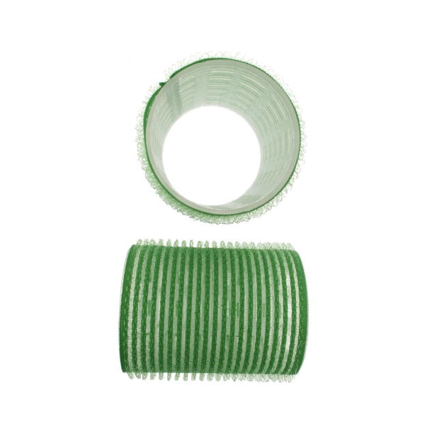 Green 48mm Velcro Rollers 12pk