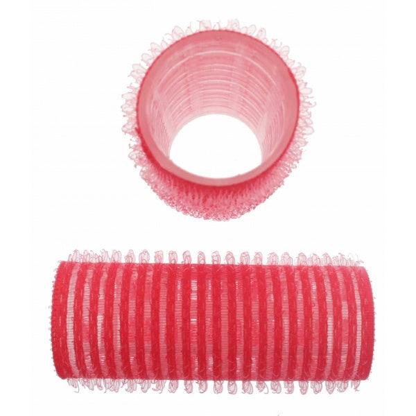 Pink 24mm Velcro Rollers 12pk