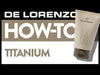 de lorenzo - titanium styling gel 100g