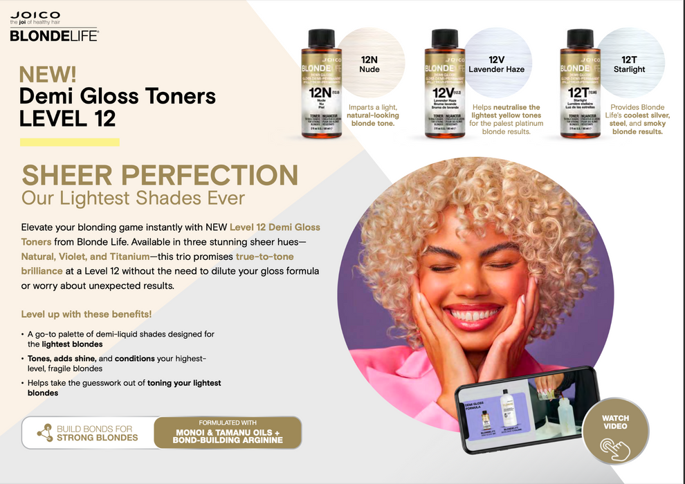 Joico - Blonde Life Demi Gloss 12T Starlight 60ml