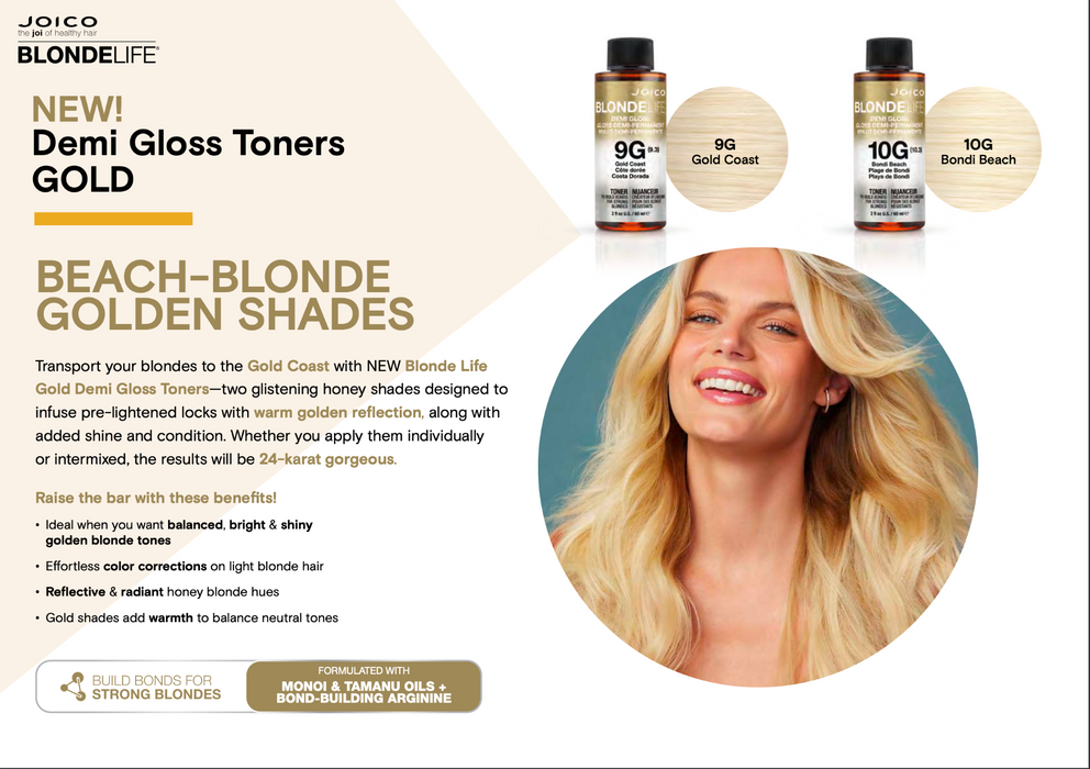 Joico - Blonde Life Demi Gloss 9G Gold Coast 60ml